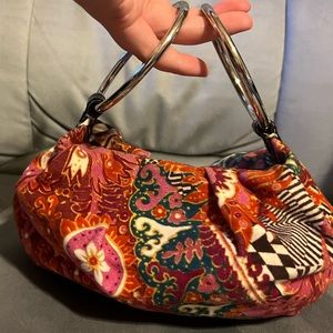 Kate Spade Vintage Bracelet Clutch 9 inches wide x6 inches deep